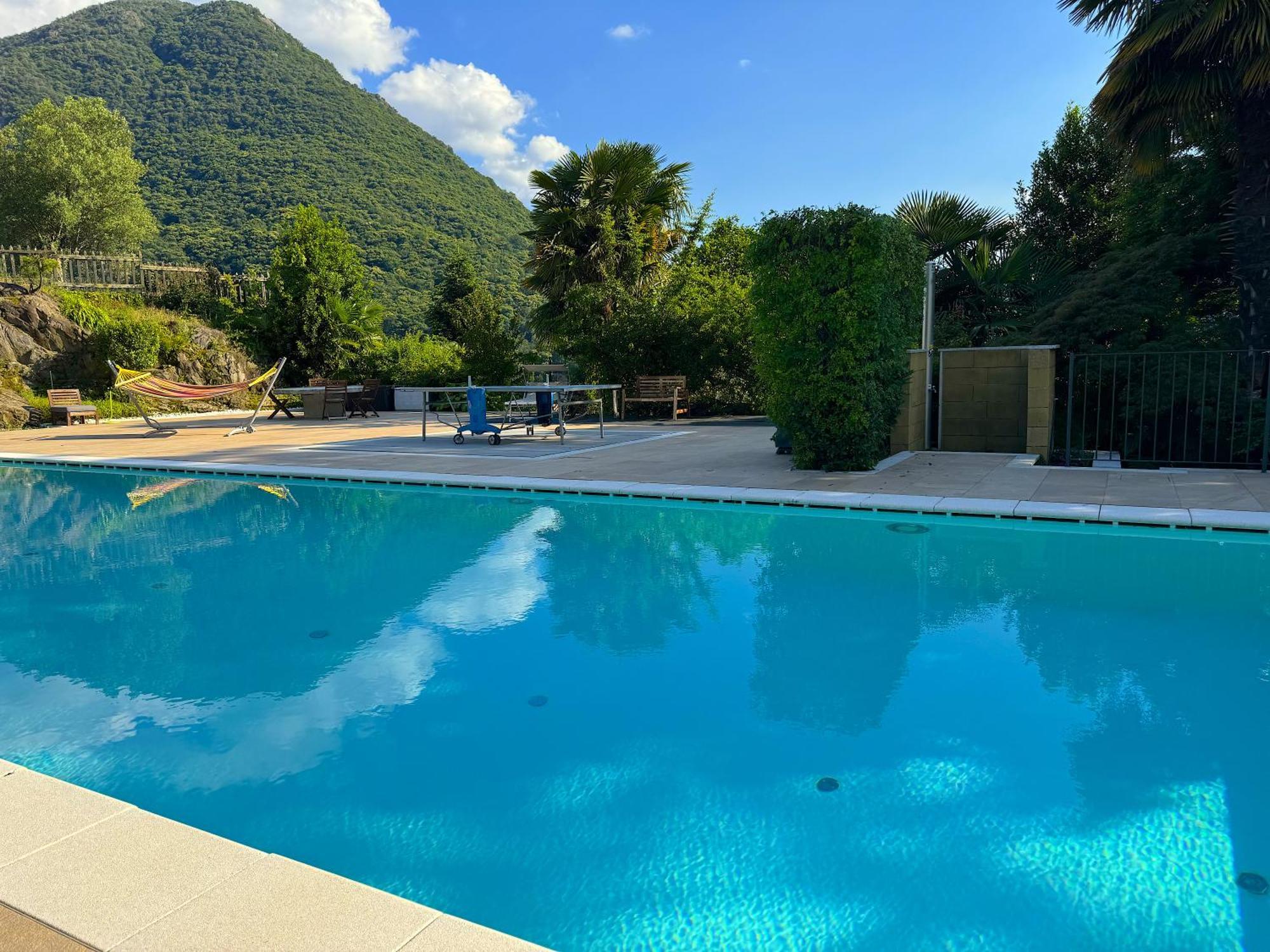 The Comfortable House With Big Pool In The Center Of Holiday home Mergozzo